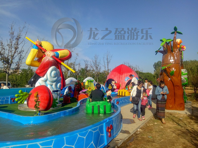 炎炎夏日，花果山漂流為您的游樂場帶去一偶清涼